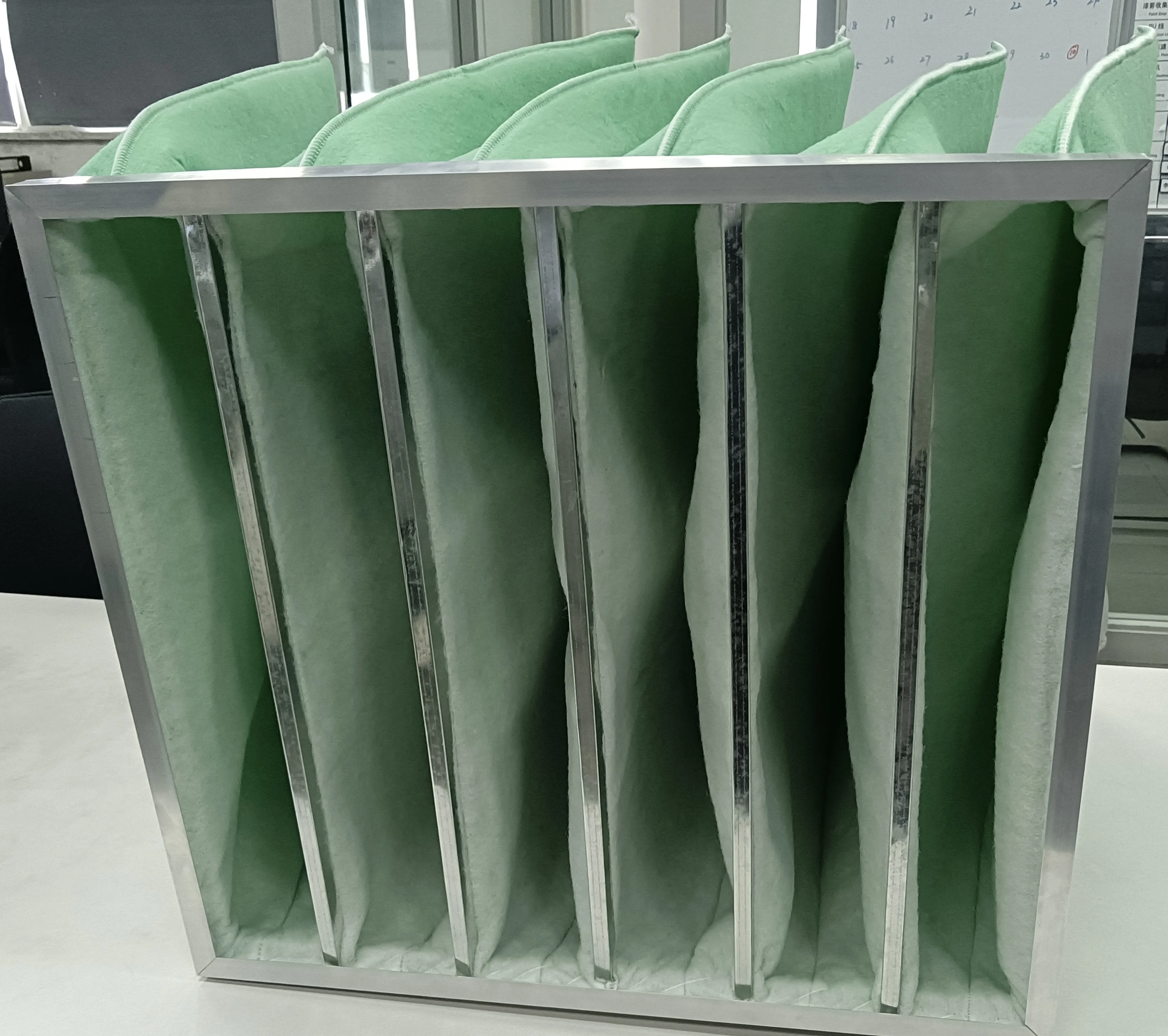 AHU Washable Bag Filter Prefiltration Pocket Filter for AHU System