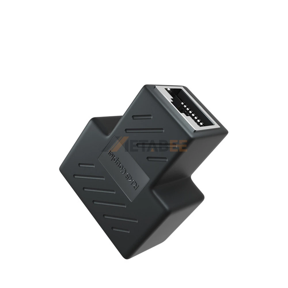 Cat6 Ethernet Network Splitter Female to Female Cable RJ45 Coupler Inline Keystone Extender Connector Adapter 1 to 2 8P8C DC