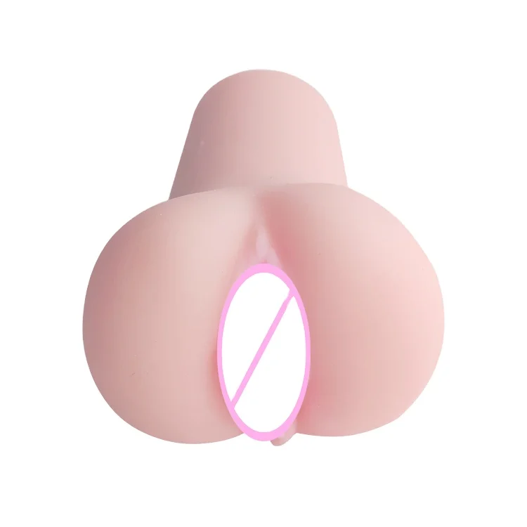 Fashion Big Silicone TPE Ass Masturbator Rubber Mini Pussy Real Tough Artificial Sexy Toys Vagina for Man Masturbation