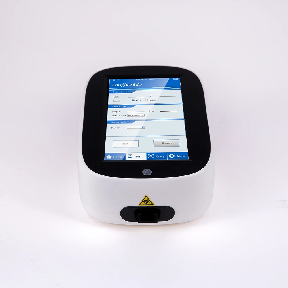 Medical analyzer for Clinical test rapid Analytical Instruments LS-1100 Dry Fluorescence Immunoassay