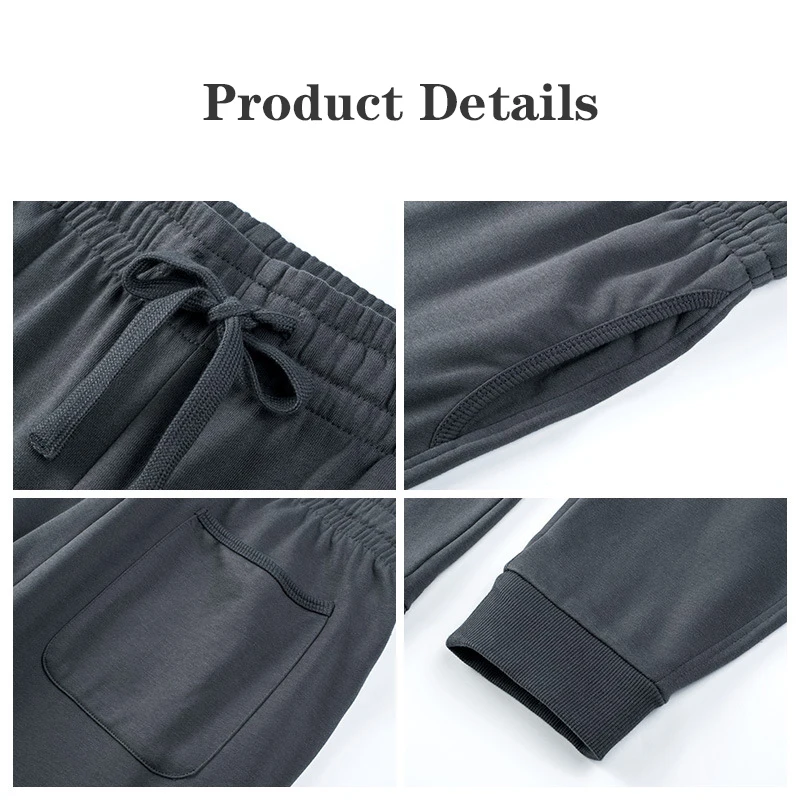 Printed Plain Raw Edge Men Jogging Pants Custom Logo Blank Long Track Pants Mens Joggers Pants