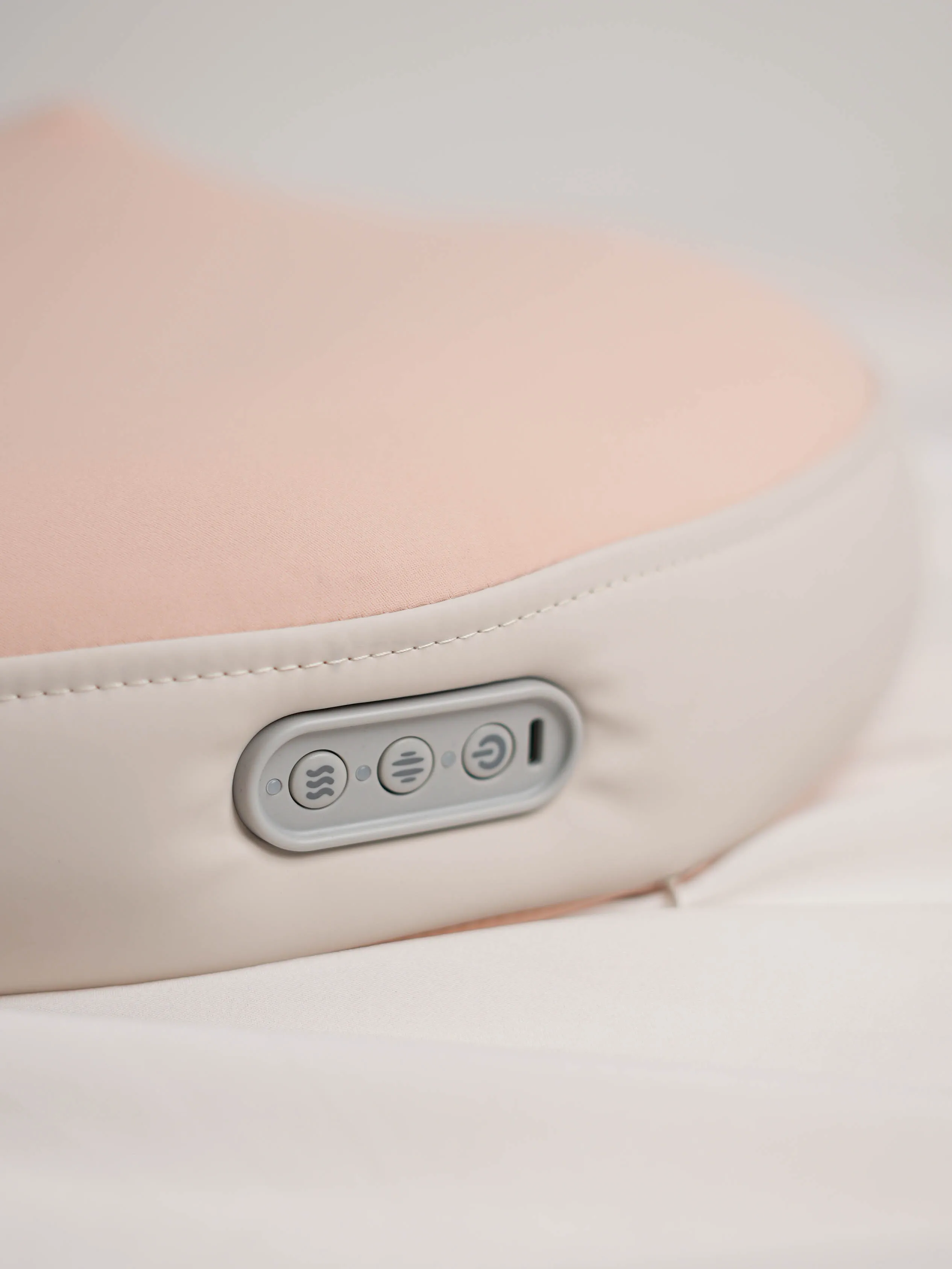 Built-in Battery Kneading 50 degree Heating Shiatsu Lumbar Back Massager Cushion  Cervical Neck Massage Pillow