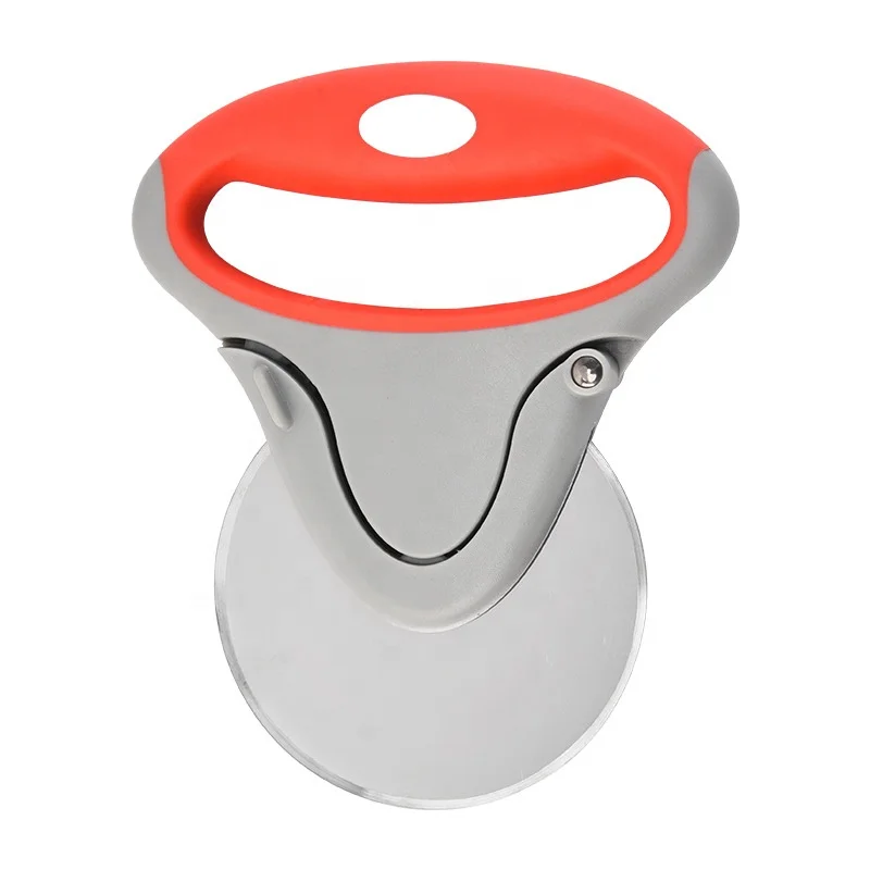 Best Selling Stainless Steel Sharp Pizza Cutter Wheel Cheese Slicer With Handle