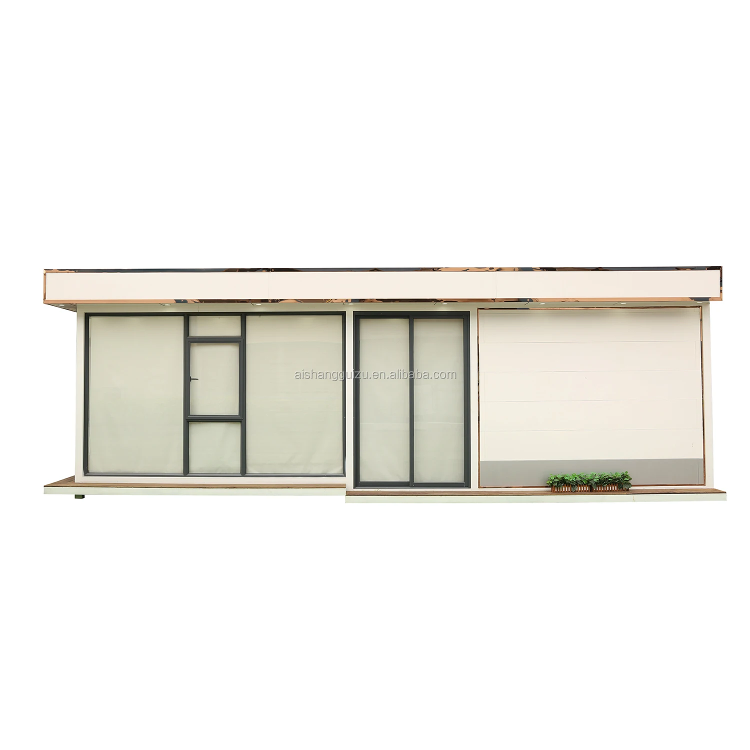 Customizable Design 20ft Steel Structure Prefab Shipping Container For Offices