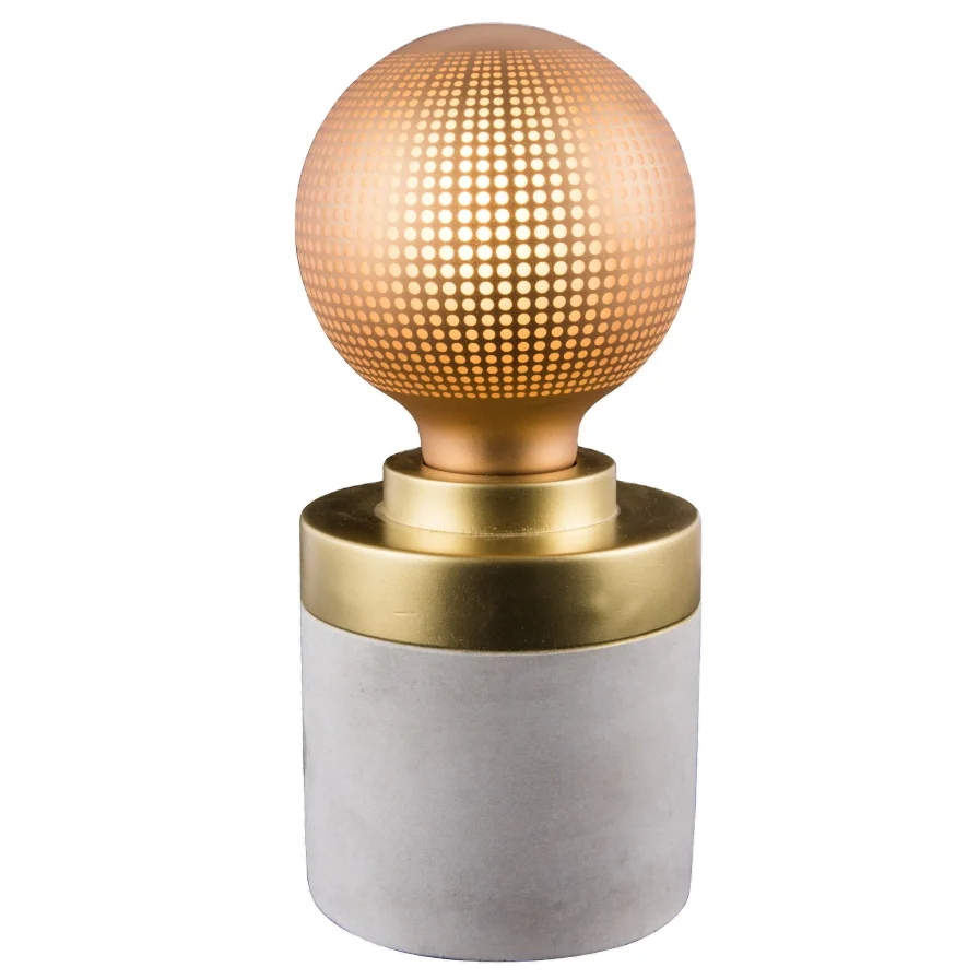 Vintage Night Light Modern Led Outside glass Table Lamp marble table lights