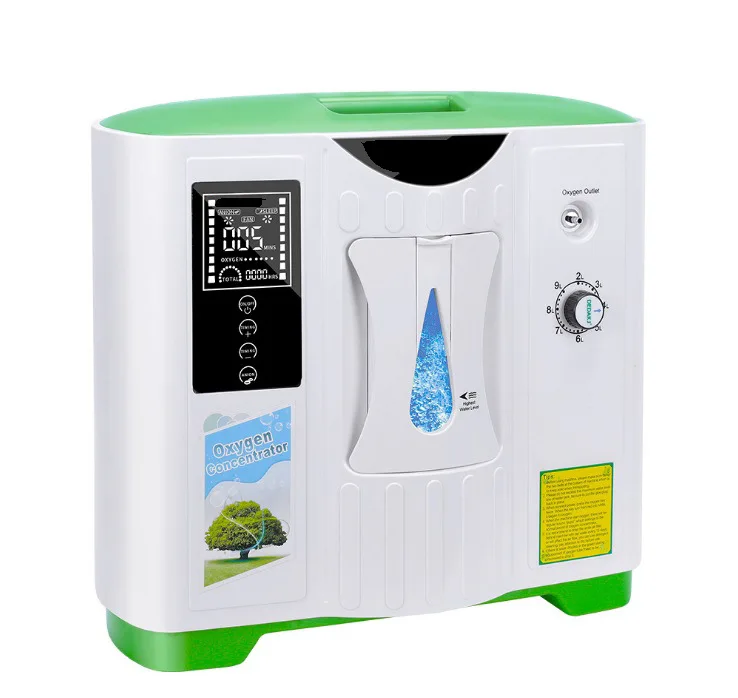 DA-005-1 Big LCD Display 110V 220V 1L Oxigen Concentrator Hight Purity Low Noise Medical Portable Oxygen Concentrator