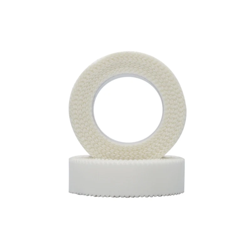 High Quality easy tear Medical silk tape China Surgical Fixation adhesive tape manufacturer 1.25cm 2.5cm