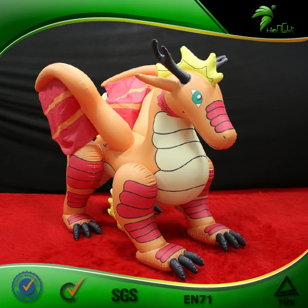 Cool Inflatable Hongyi Animal Toys Customized Inflatable Fire Dragon Sexy Cartoon Video