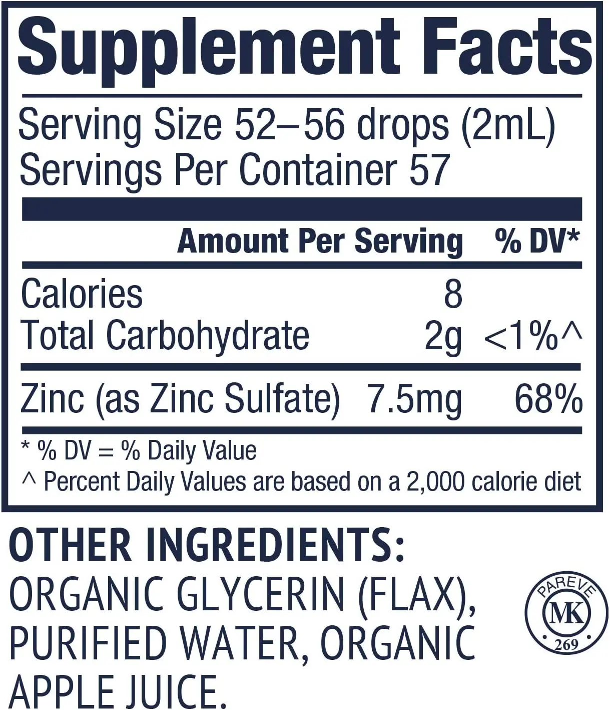 Bones Supplements Organic Vegan Oral Liquid Zinc Calcium Iron Vitamin D3 K2 Drops for Immune Support