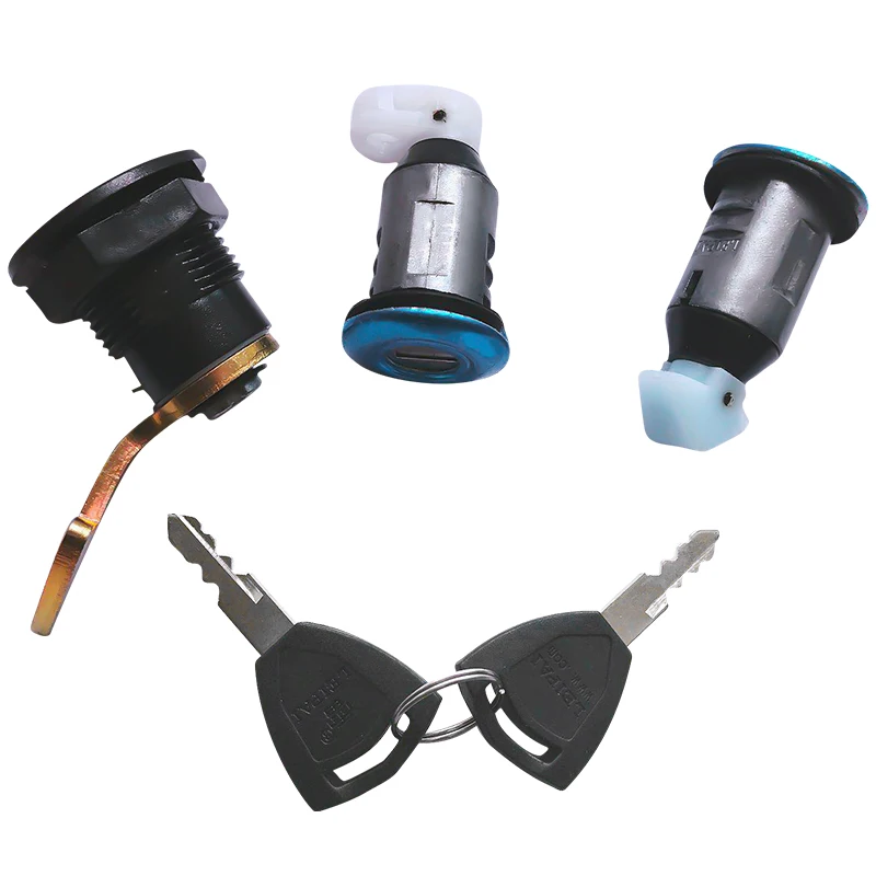 motorcycle electric door lock Key Set ignition switch side cover lock accessories