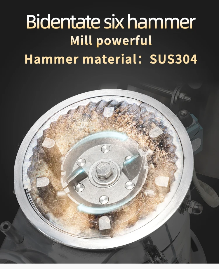 DLF-28 Industrial pulverizer machine herb grinding electric coffee spice fine grinder corn grain mini flour mill