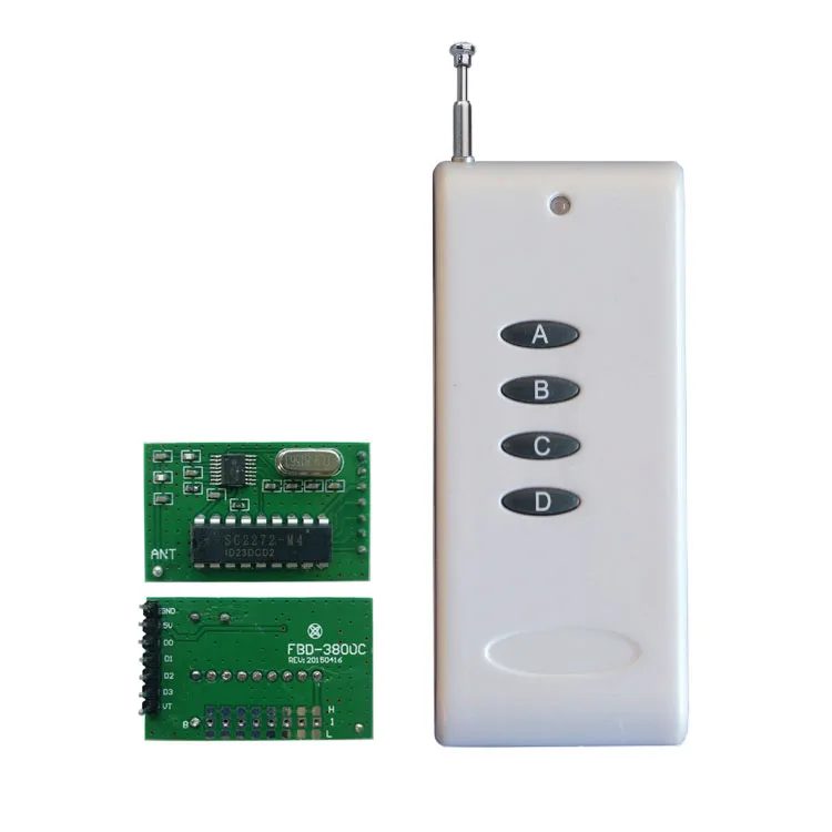 RF 433 МГц Rf модулятор 4 канальный РЧ модуль с пультом дистанционного управления для проектора
