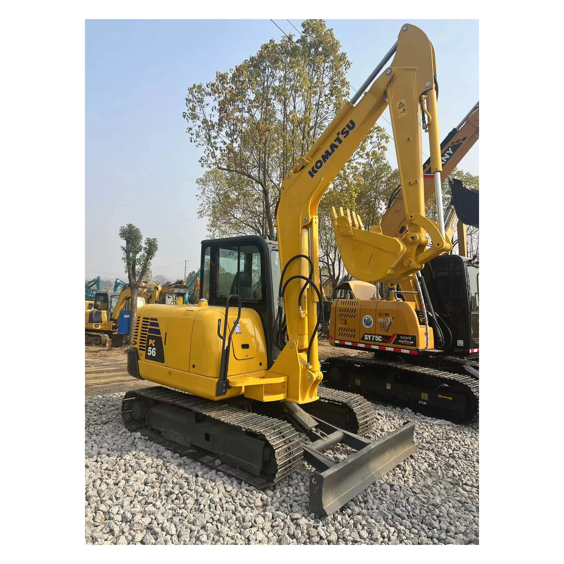 Экскаватор Komatsu PC56 прямая Внешняя торговля экспедитор экскаватор PC35 PC40 PC45 PC60