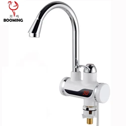 Promotion Cheap Wholesale Plastic 3000W Wall Mounted Bathroom Faucet Hot Water 3Seconds Instant Tankless Water Heater for Shower