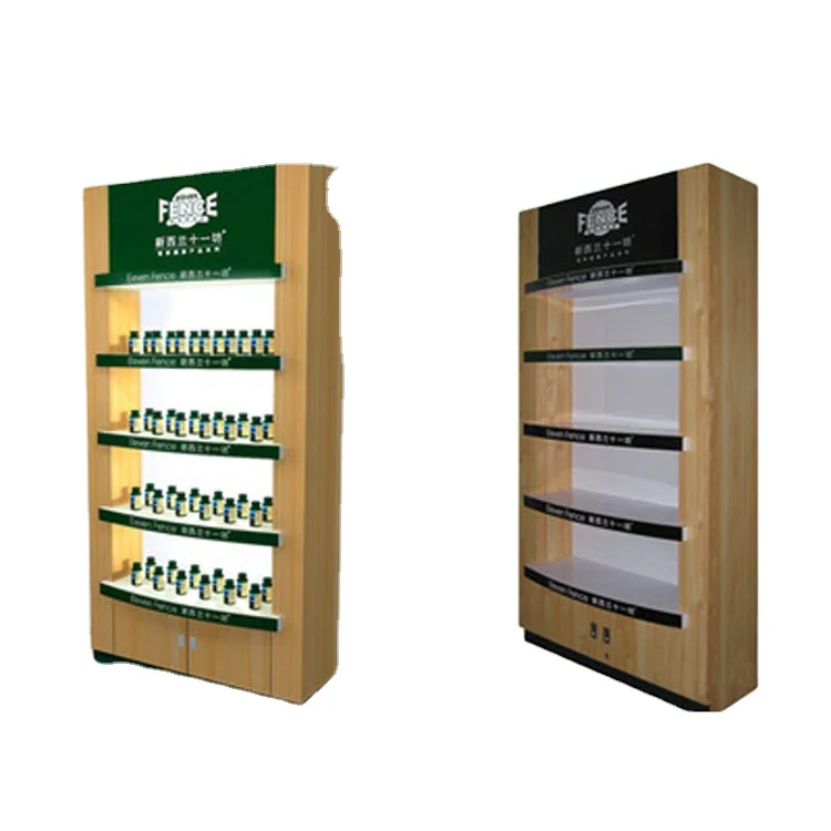 First-Class Customized Premium Quality Pharmacy Showcase Medicine Cabinet Display for Premium Pharmacy Showcases
