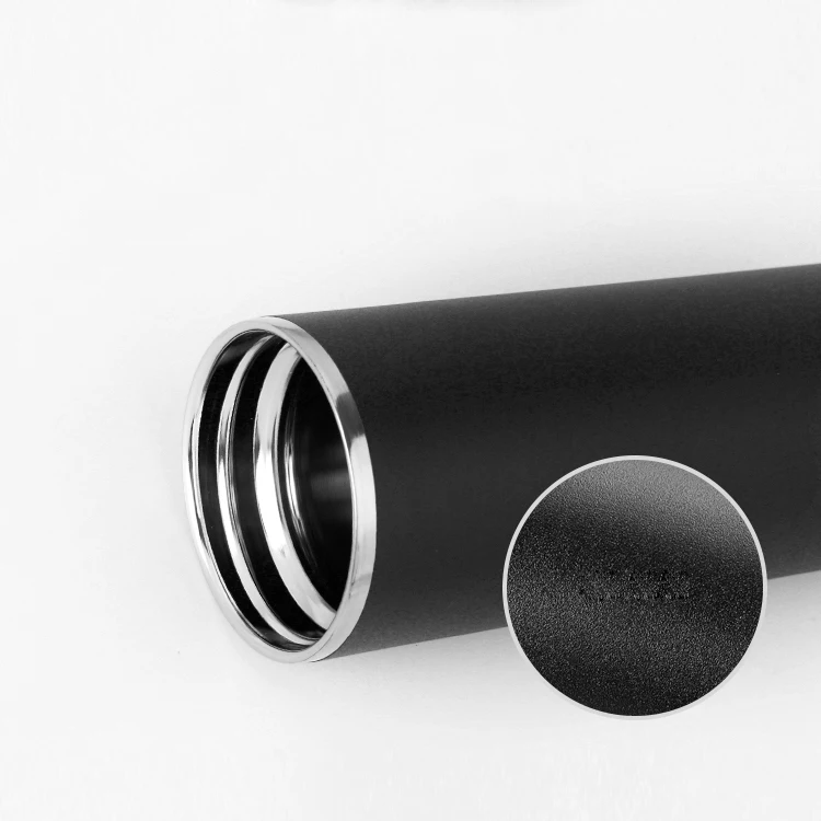 480ml 16 oz double wall hiking water bottle sports straight fitness insulated water bottle