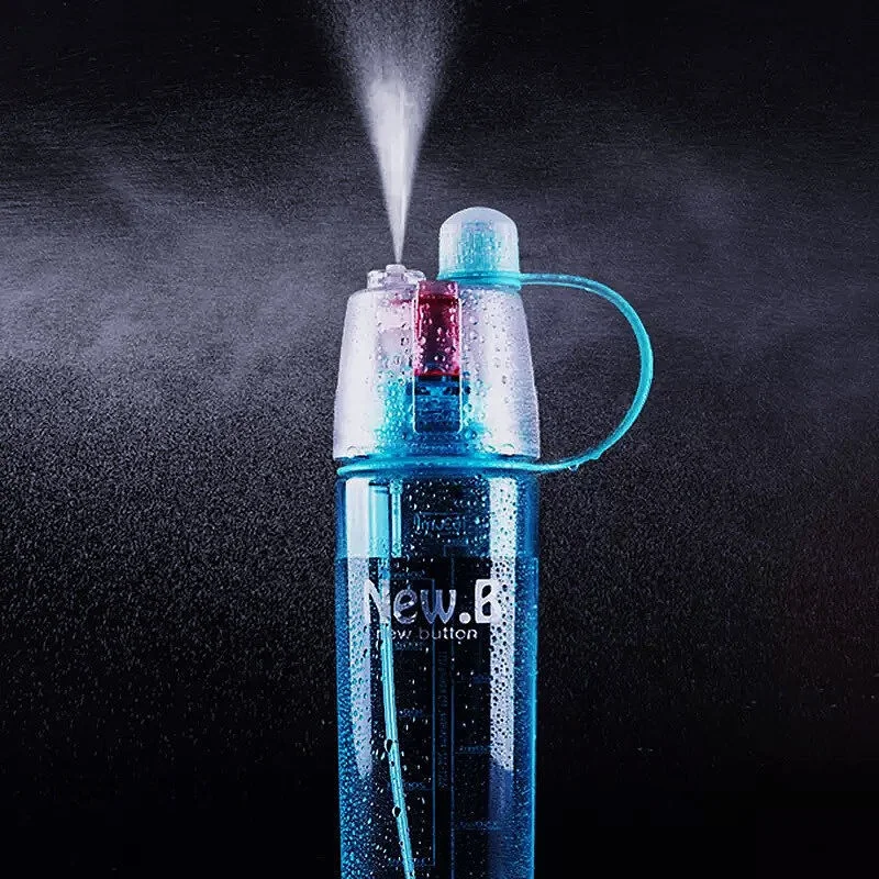 
Running Hiking Sport Water Bottle Spray Shaker Water Bottle 
