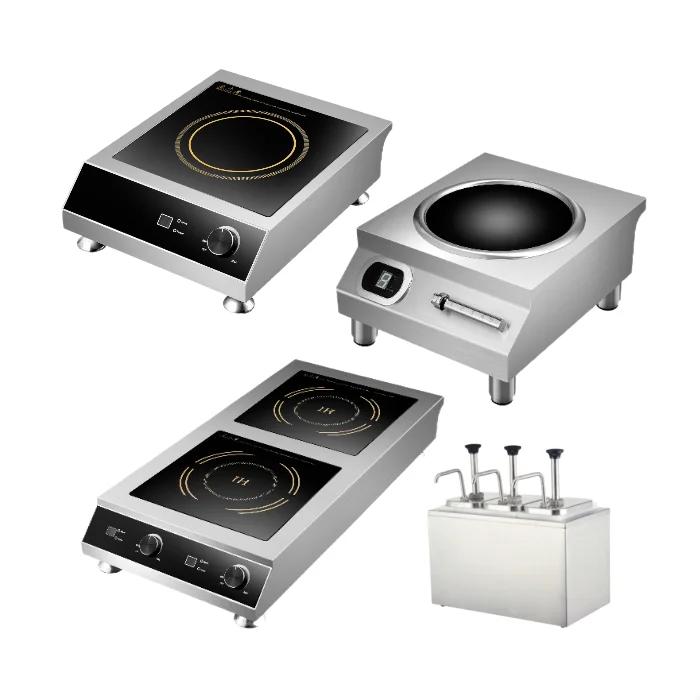 Sunmax  all metal custom commercial induction cooker 5000 watt 8kw 7000w 3000w 3.5kw half bridge induction cooker