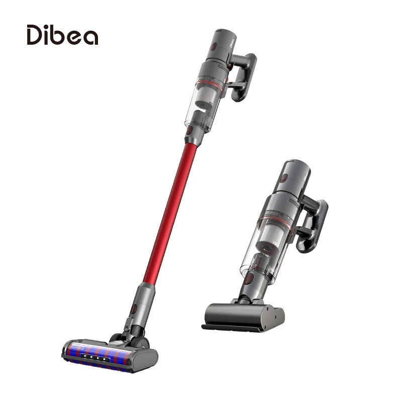 Dibea 260W BLDC Motor Cordless Vacuum Dry And Wet Hepa Home Machine Cleaning Sofa Deep Cleaner Vacuum