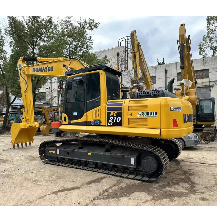 Экскаватор Komatsu PC210 21ton оригинальный японский pc210-8MO PC200 в хорошем состоянии по низкой цене низкая цена топлива