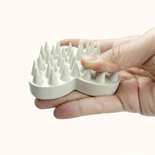 Silicone Scalp massage Brush Soft silicone Bath Shampoo Hair Brush for you and your pets
