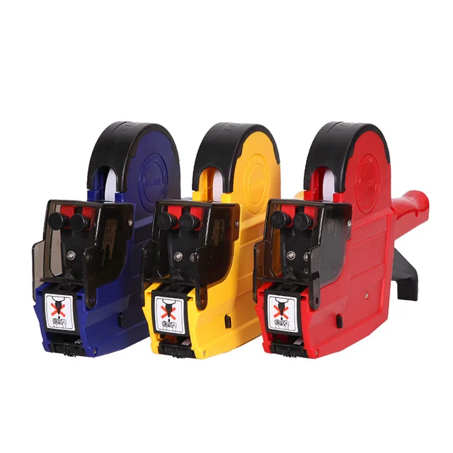 Price guns Bailida factory Wholesales MX5500 EOS 8 Digits automatic price gun ABS colorful manual labeler