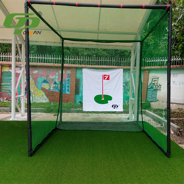 Factory Supply Portable Chipping Practice Net Golf Driving Range Equipment Golf Hitting Cage
