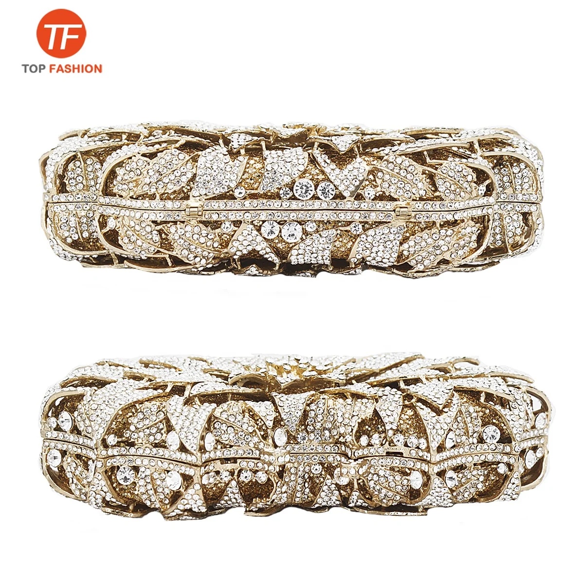 Factory Wholesales Designer Flowers Crystal Rhinestone Clutch Purse Formal Clutch Evening Bag Party Handbag