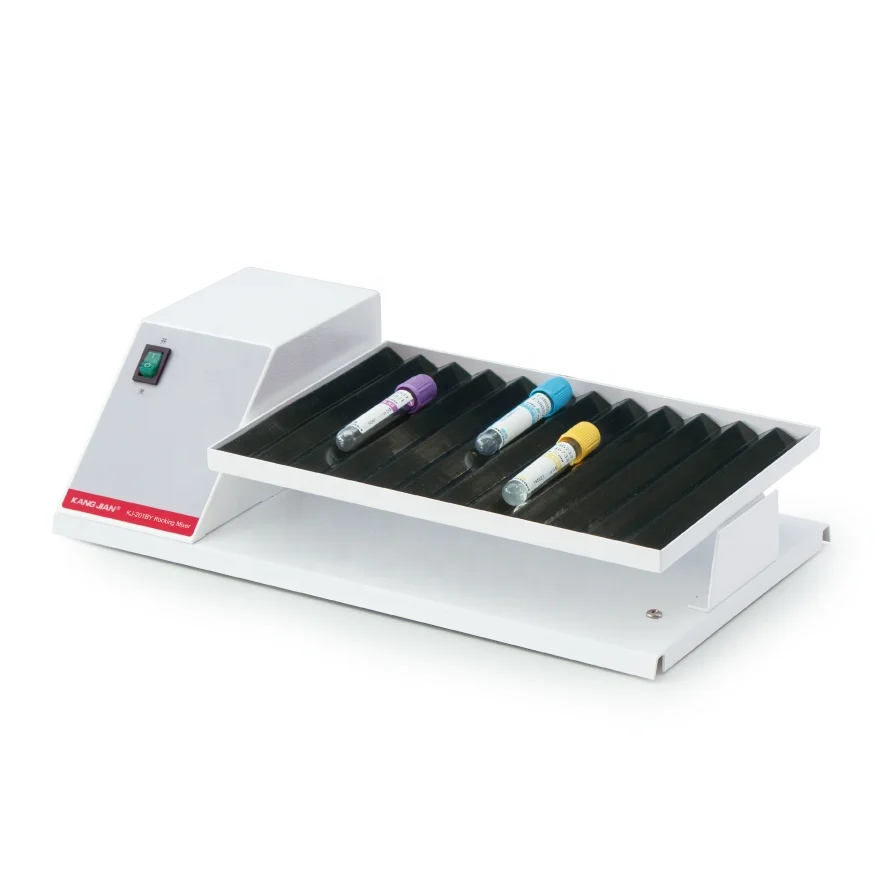 Бесшумный миксер-качалка для смешивания нескольких типов пробирок центрифуговые