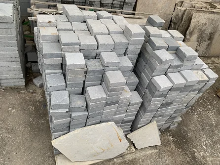 ELA StoneAsian Mid-Century Modern Mediterranean Courtyard Farmhouse Garage &Shed Flamed  Blue Limestone from Vietnam