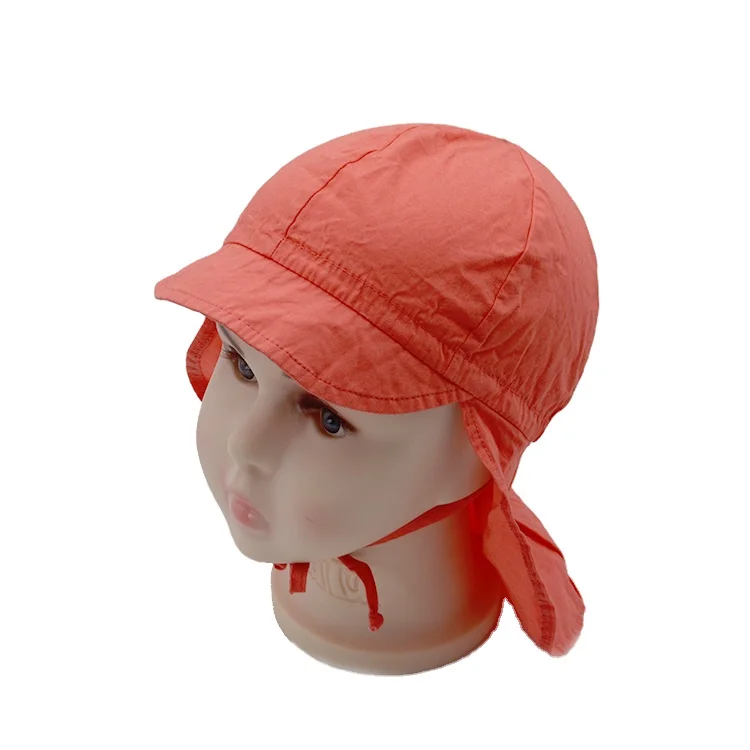Customized Size Logo UV Protection Cover Quick Dry Kids Summer Hat for Girls Boys