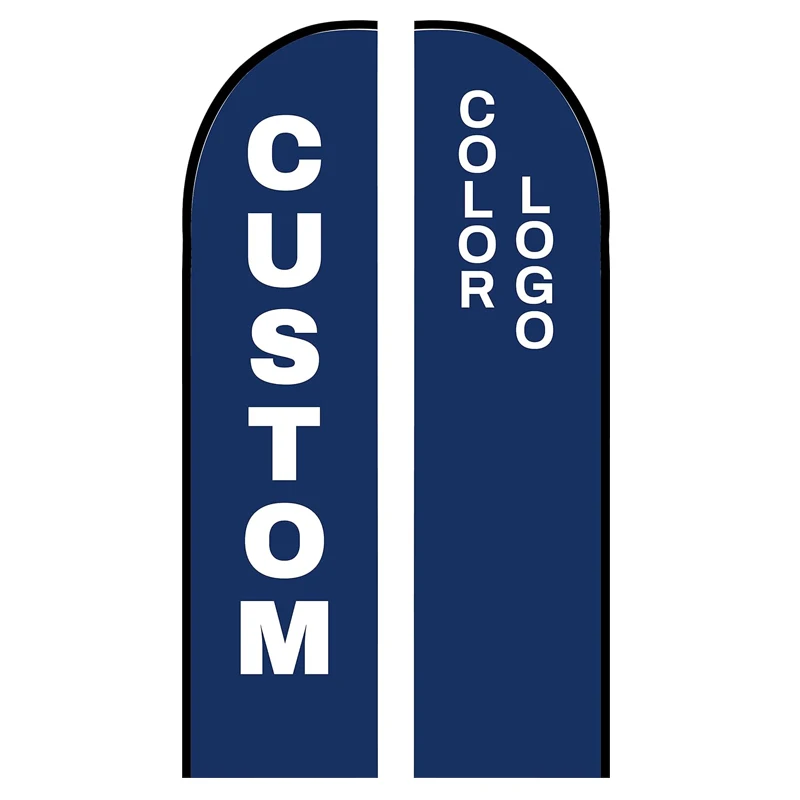 wholesale outdoor dye sublimation marketing personalized sport blank display feather teardrop flag sign banner spike and pole