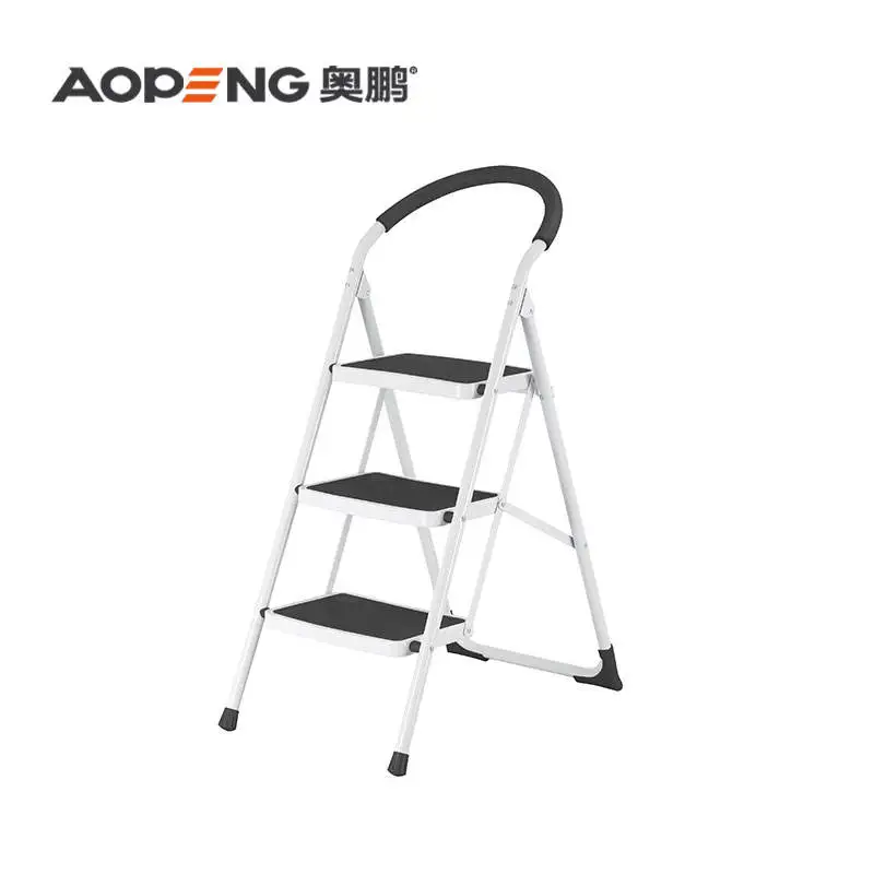 High-tech Enterprise Safety Step Ladders Wholesale Steel Step Ladder With Handrail