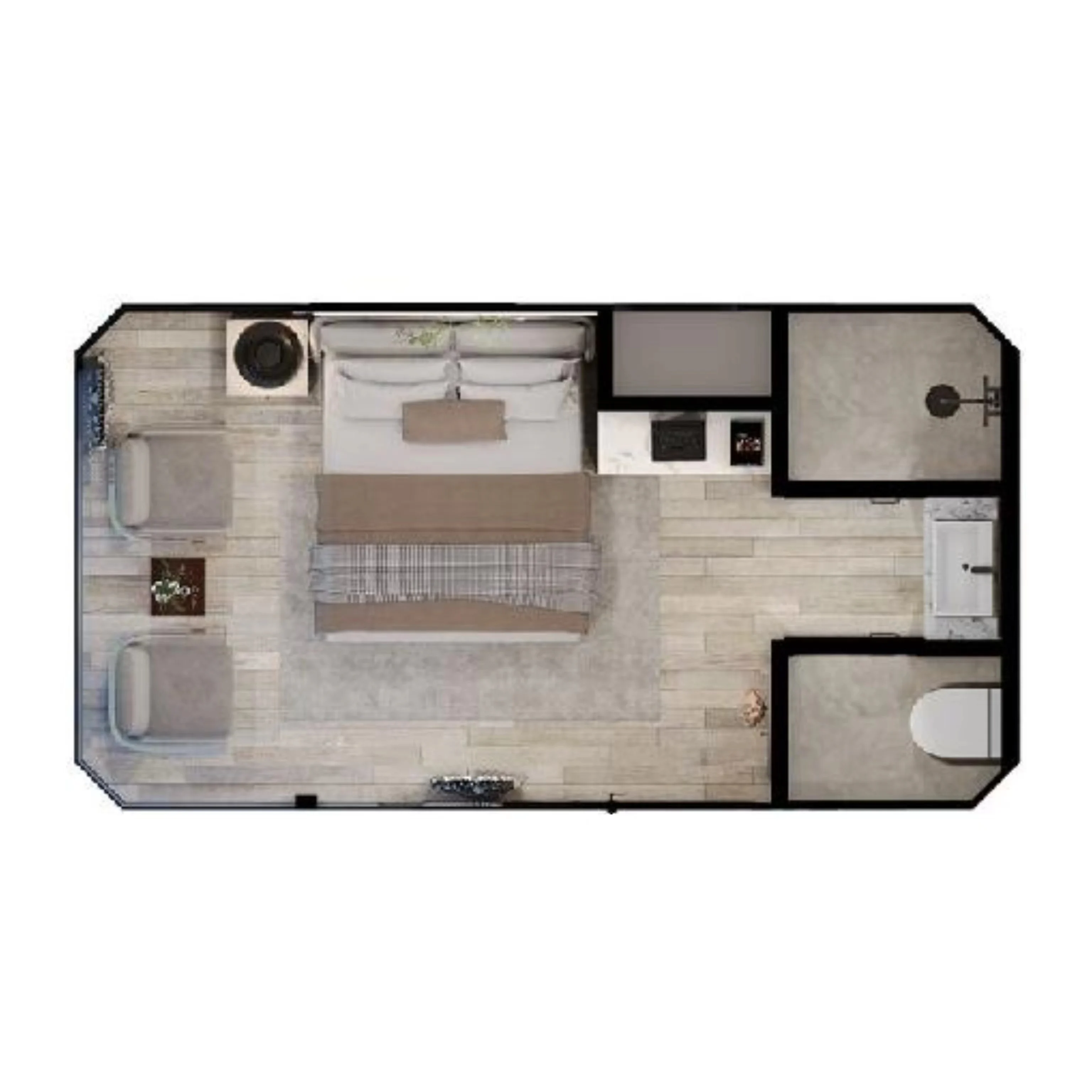 Modern Bedroom Furniture Sleep Bed Modern Luxury Portable Resort Building Capsule Hotel Mobile House