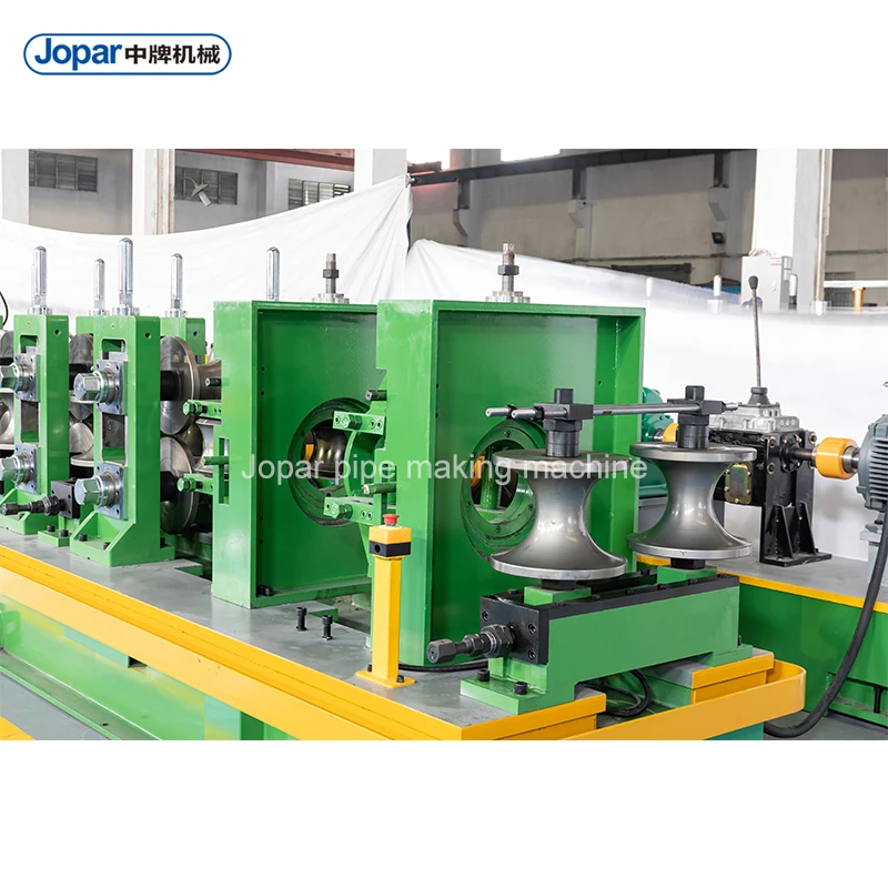 Jopar Steel Square Pipe High Pressure Steel Pipe Production Line Steel Water Well Casing Pipe Mill ss production line