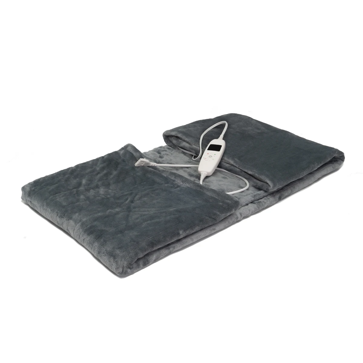 wholesale cheap price 110v 50x60inch 120W 10 heat levels custom plush fleece winter home use electric heated throw blanket