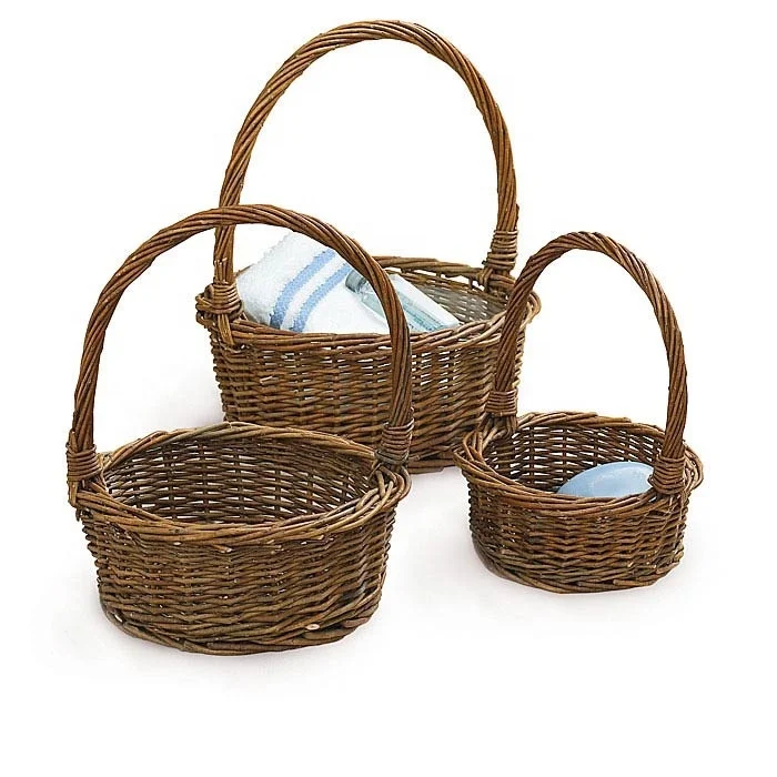 Уникальная плетеная корзина для фруктов, подвесная корзина для фруктов ручной работы, а также плетеная корзина для вина