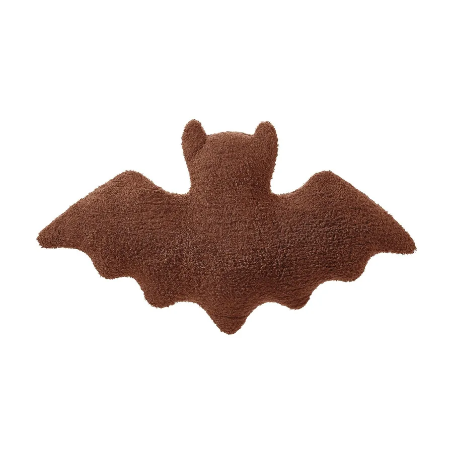 Wholesale  Halloween Festival Black White Pink Bat Shape Cushion Pillow Ultra Soft Plush Home Decor Toy Pillows