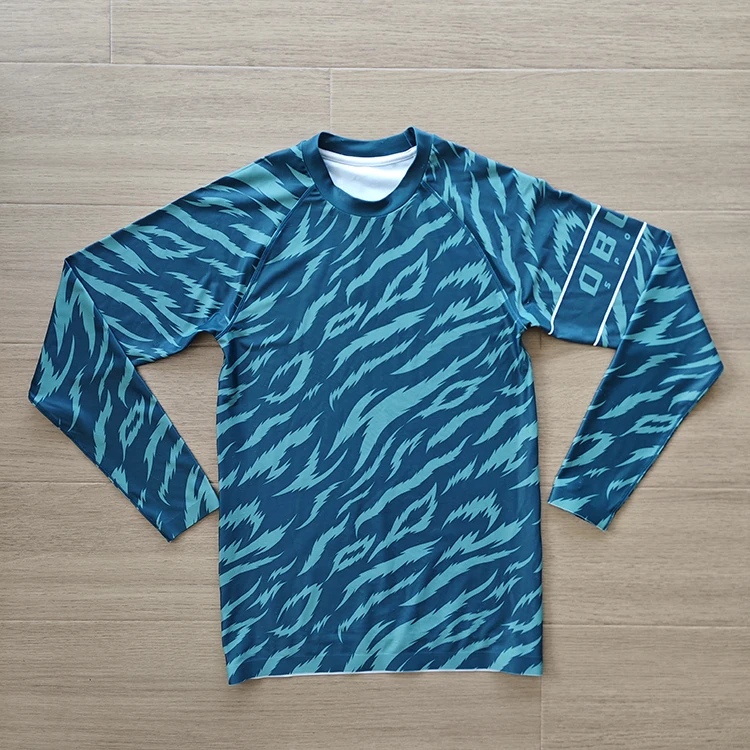 Wholesale High Quality MMA Bjj Rash Guard Compression Shirt Custom Logo Sublimated Jiu Jitsu Rashguards