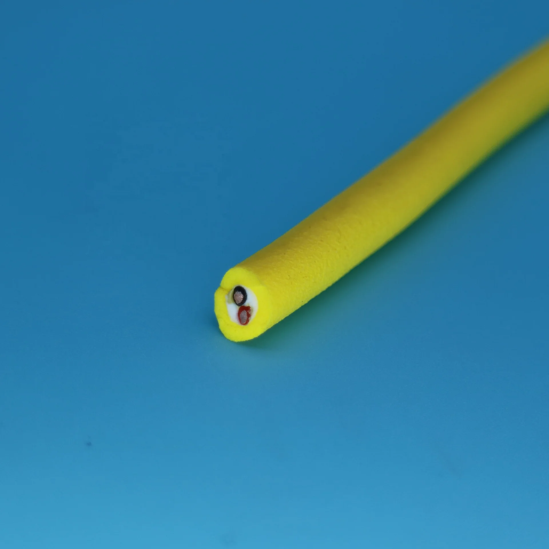 Two core floating cable fathom rov tether with kevlar
