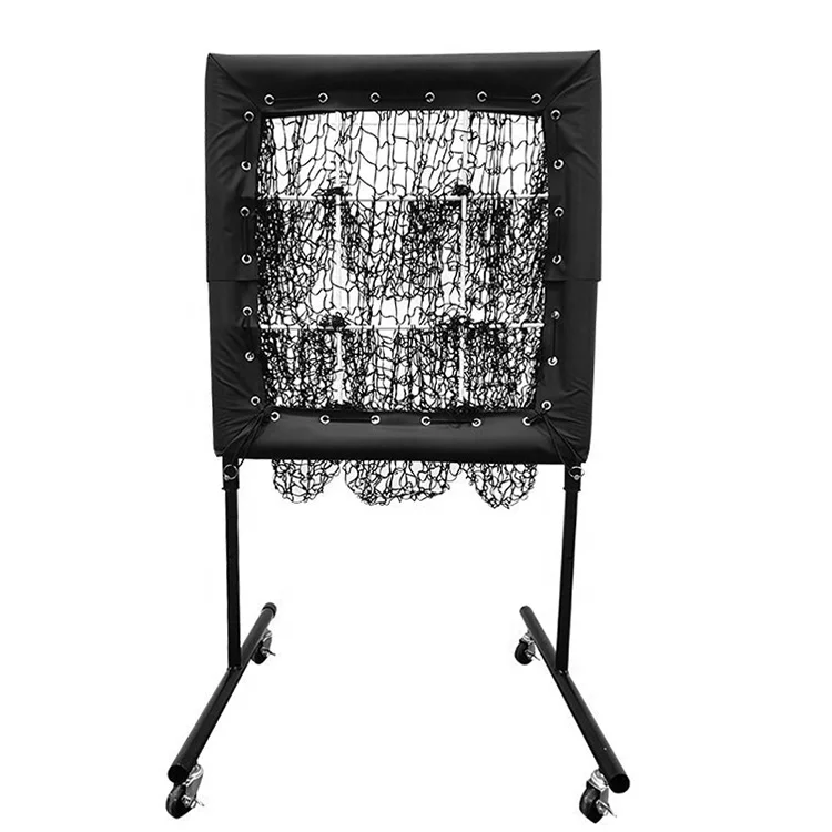 Nine-Square Grid Handball Sandbag Throwing Pocket Target Net 9-Hole Baseball And Softball Practice Net