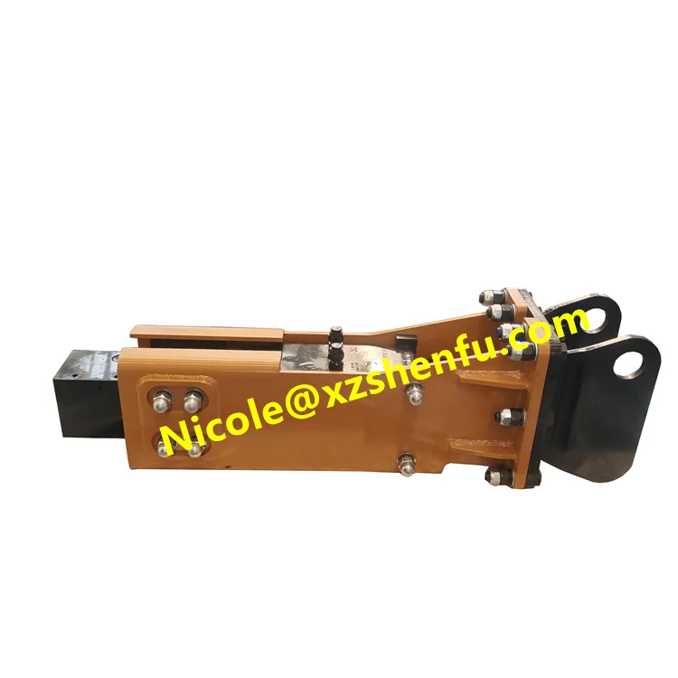 Sb20 Mini Excavator Rock Breaker Hammer with wedge chisels