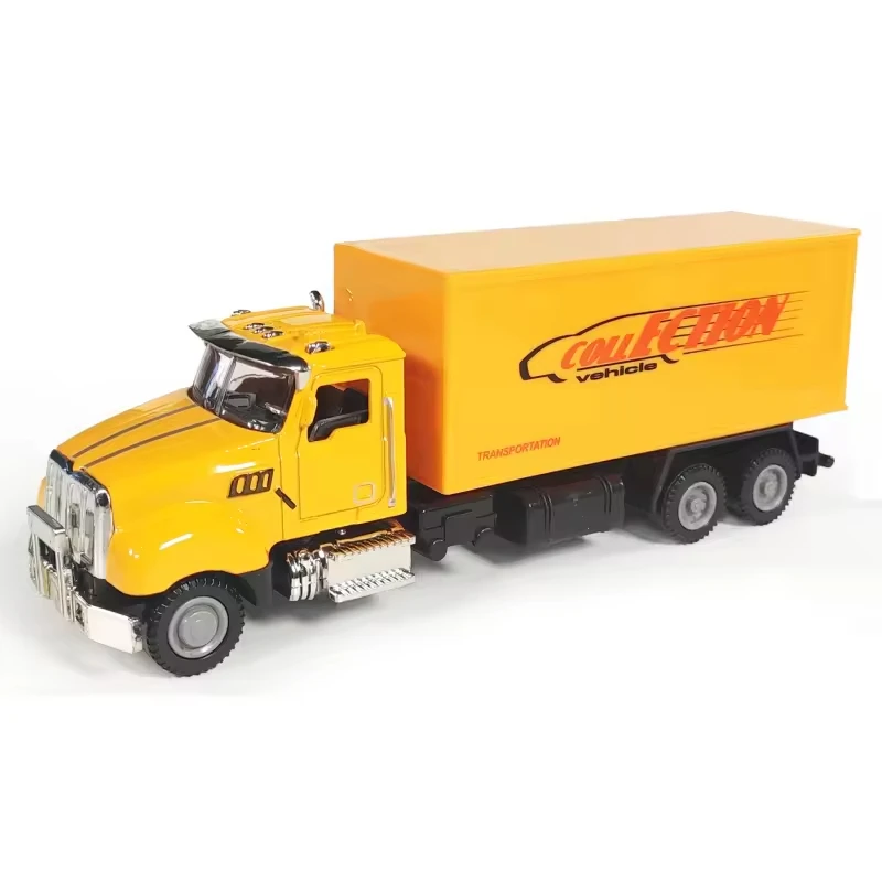 Custom Logo Alloy Transporter Container Truck,Alloy Toy Container Truck Model,Alloy Container Truck Diecast Truck