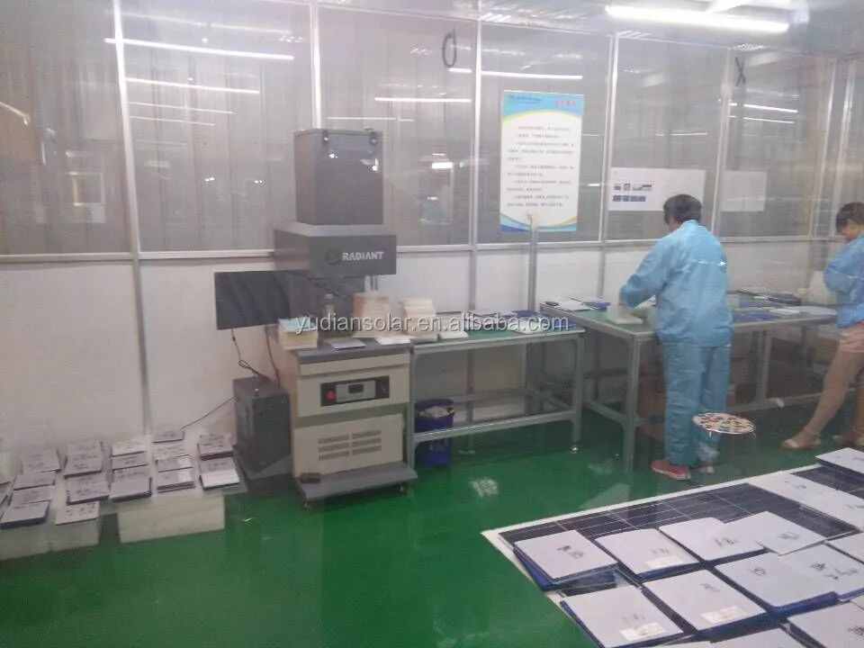 Radiant Yudian Fully automatic solar panel production line solar modules machines  solar panel manufacturing plant