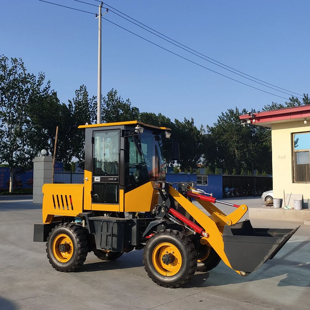 Factory Direct China Diesel Powered Compact Loader Articulated Hydraulic Loader For Excavation