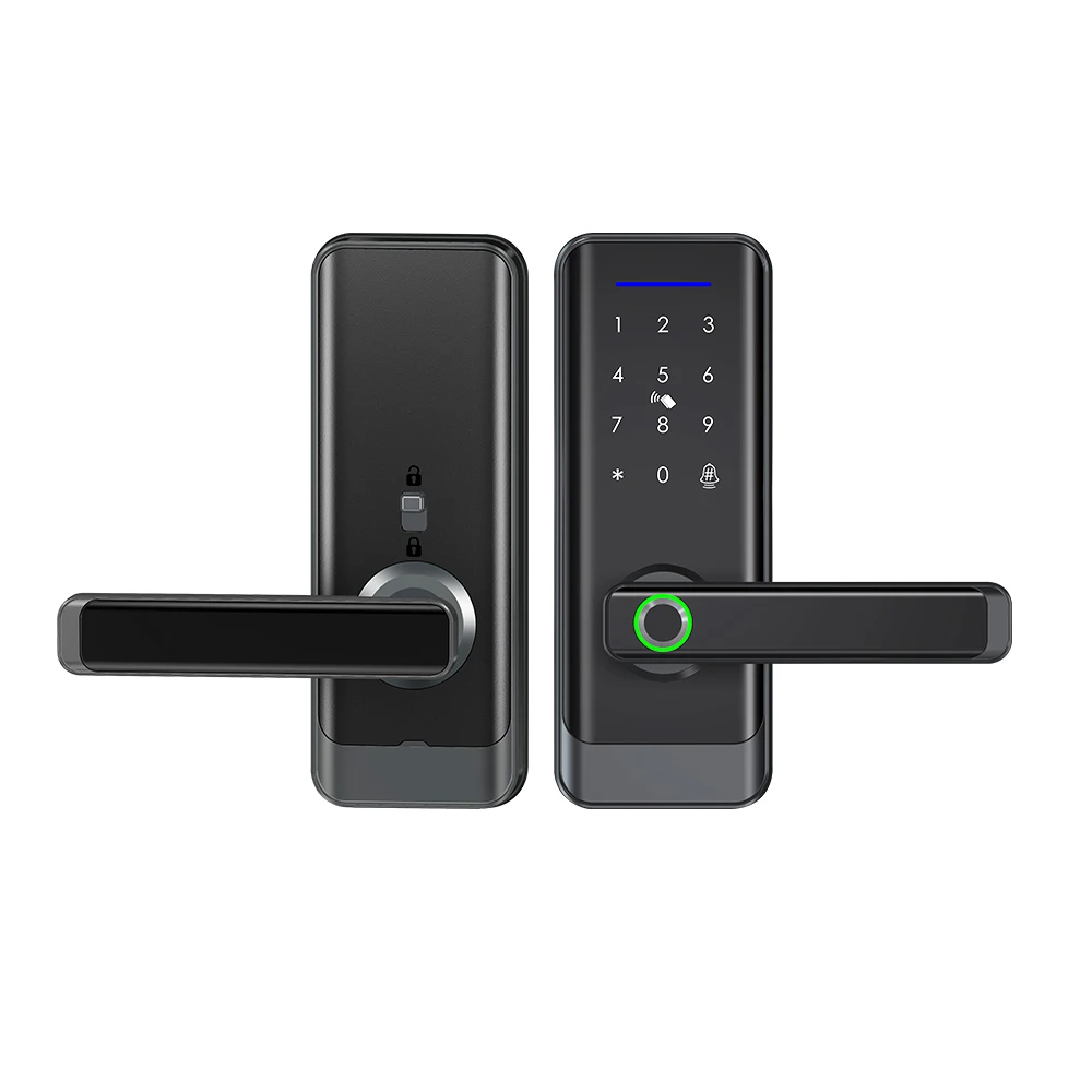 YOUHE Multi Functions 5 In 1 Unlock A233 TTLock Remotely Digital Fingerprint Electronic Automatic Deadbolt Smart Door Lock