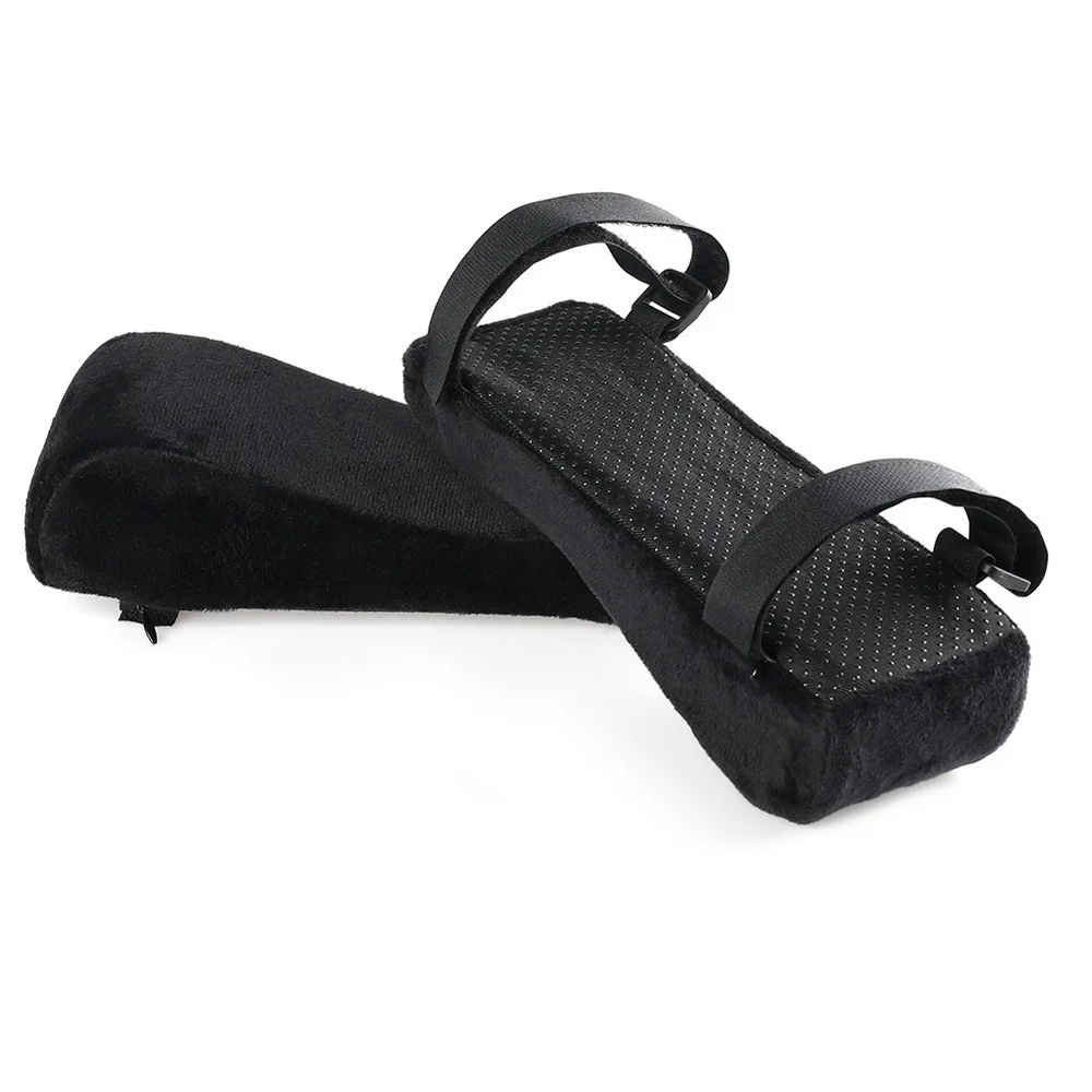 Amazon hot sale office chair arm rest cover anti-slip slow rebound memory foam armrest pad