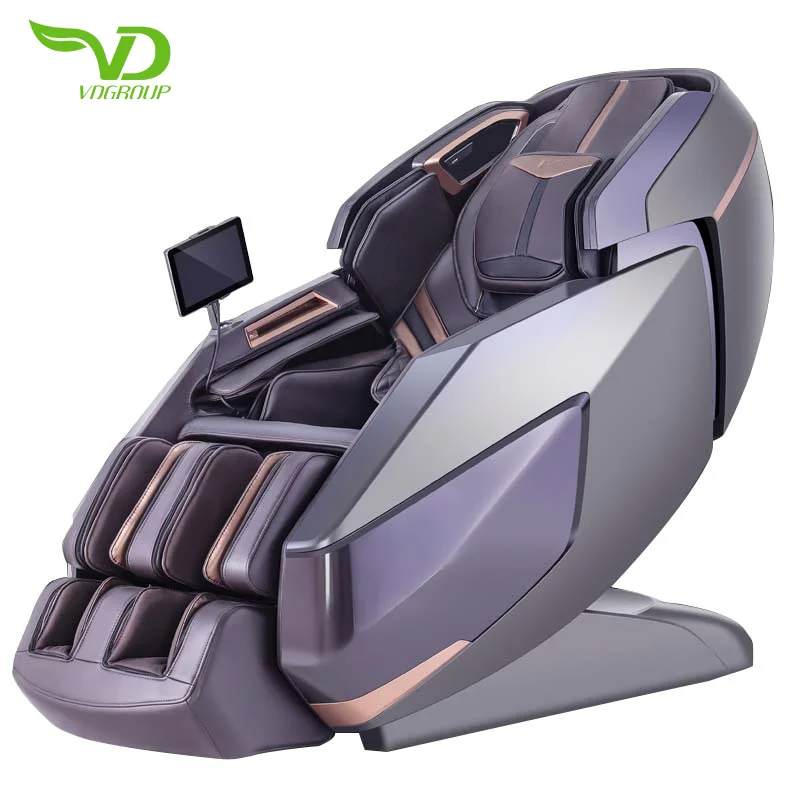 2022 dual core massage chair 4d zero gravity luxury