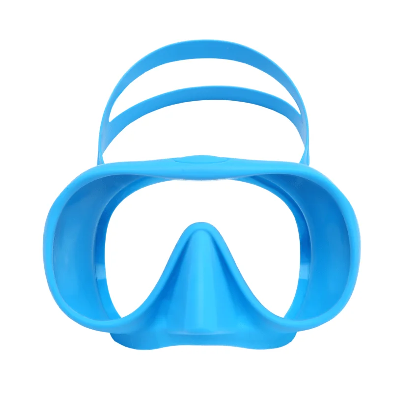 Amazon Best Selling Silicone low volume Frameless scuba goggle adult freedive diving