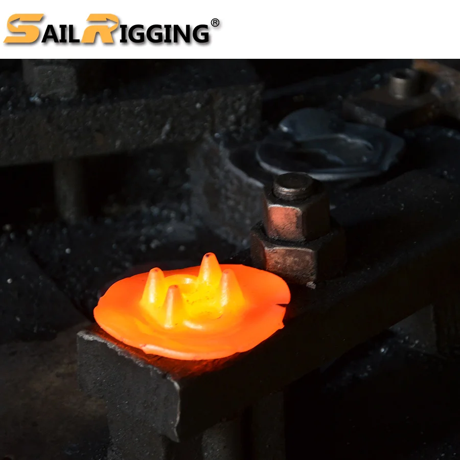 Wire Rope Clips DIN1142 Yellow Galvanized Wire Rope Clip Malleable Steel Cable Clamp